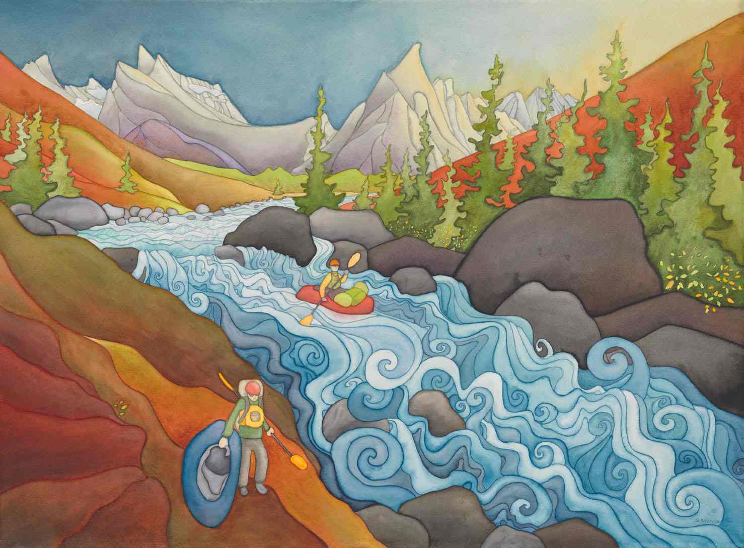 Chilkoot Trail Art Series